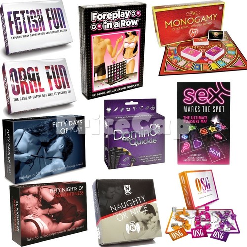 Adult dice card - game, couple