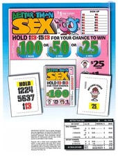 Pull Tab Ticket- Hard Card