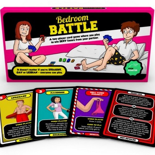 Bedroom battle game sex card - game,