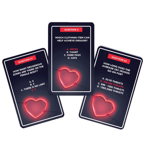 Adult card game - adult, sex